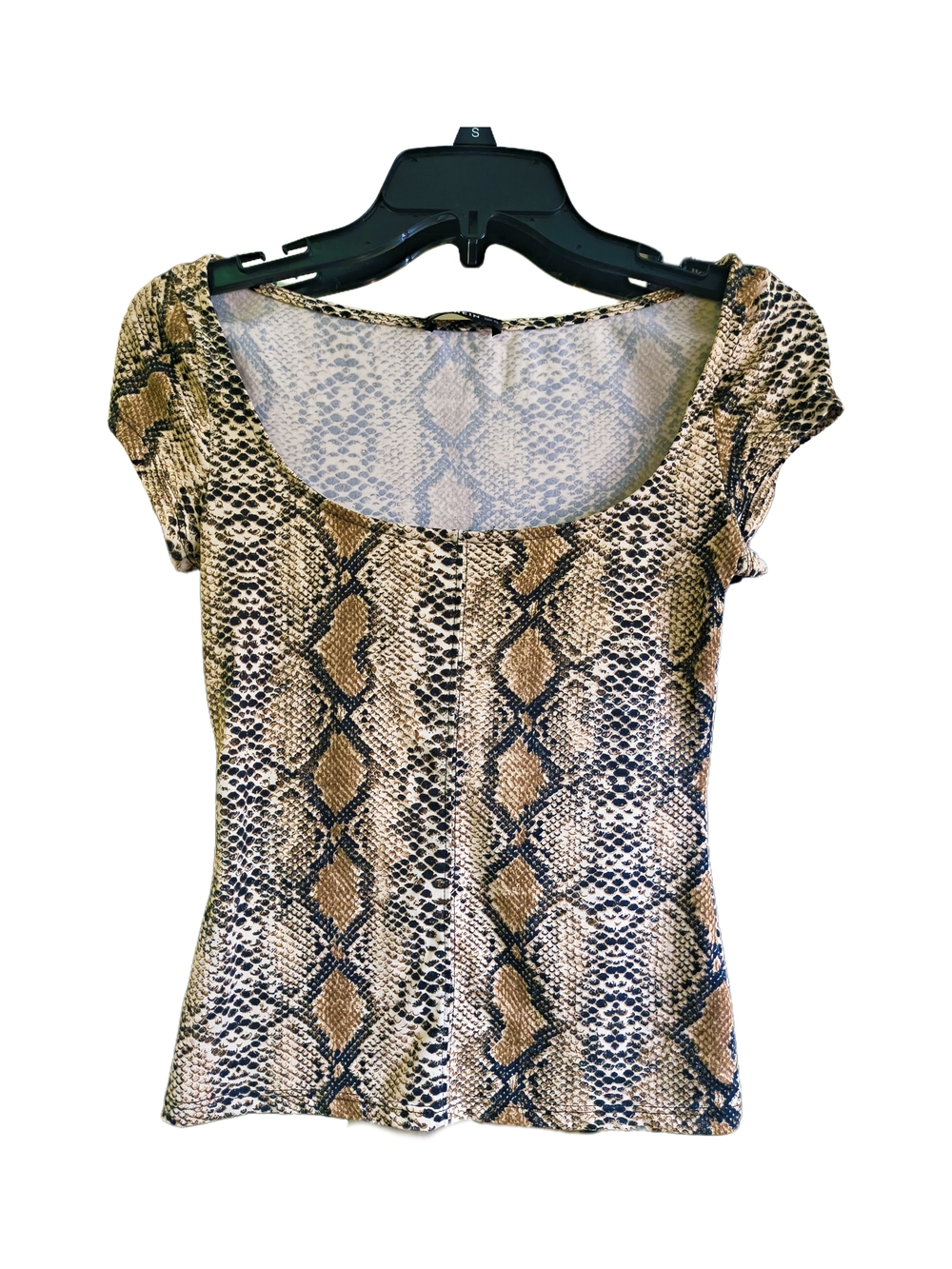 Slim Fit Snake Print Top